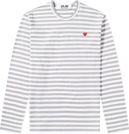 Comme Des Garçons Play: Футболка в полоску 