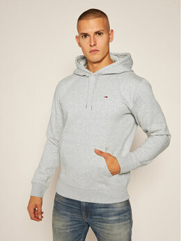 Tommy Jeans: Серая толстовка 
