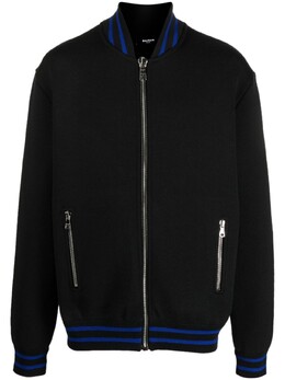 Balmain: Свитер на молнии 