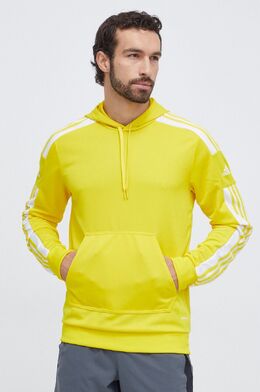 adidas Performance: Жёлтая толстовка 