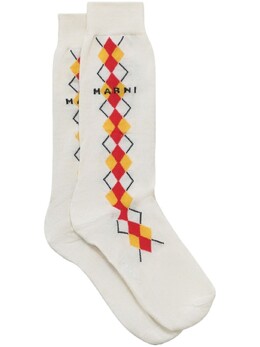 Marni: Белые носки 