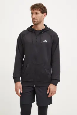 adidas Performance: Чёрная толстовка 