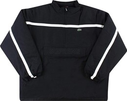 Supreme: Чёрный свитер  Lacoste