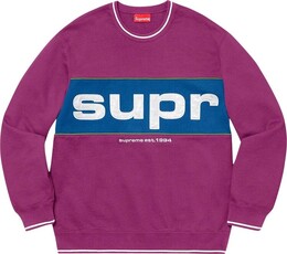 Supreme: Фиолетовая толстовка 