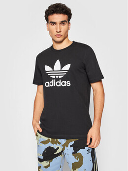 Adidas: Чёрная футболка  Adicolor Classics