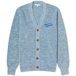 Maison Kitsuné: Голубой кардиган 