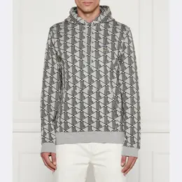 Lacoste: Серая толстовка 
