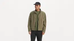 Levi's: Зелёная куртка 