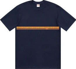 Supreme: Синяя футболка 