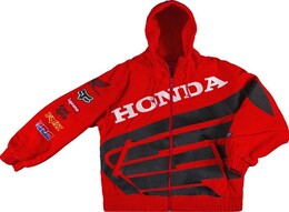 Supreme: Красная куртка  Honda Fox Racing