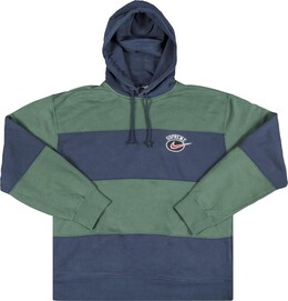 Supreme: Толстовка  Nike в полоску
