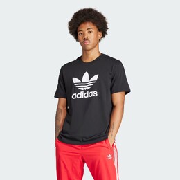 Adidas: Чёрная футболка  Adicolor