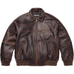 Supreme: Кожаная куртка 