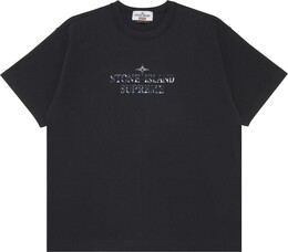 Supreme: Футболка  Stone Island с коротким рукавом