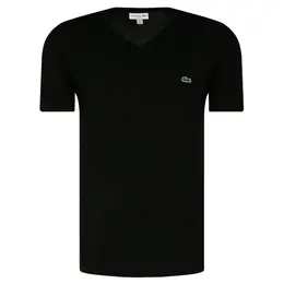 Lacoste: Чёрная футболка 