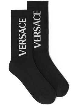 Versace: Чёрные носки 