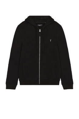 Allsaints: Чёрная толстовка  Raven