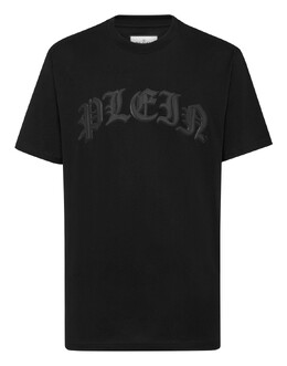 Philipp Plein: Чёрная футболка  Gothic Plein