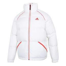 Adidas: Пуховик в полоску 