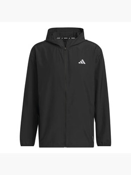 Adidas: Чёрная куртка 