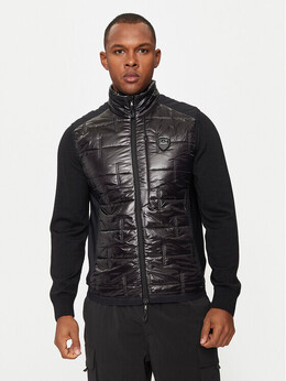 EA7 Emporio Armani: Чёрный жилет 