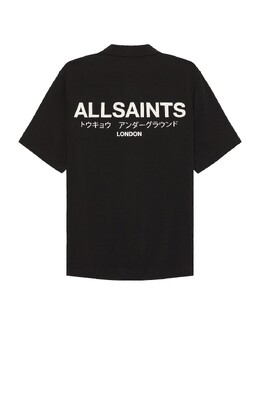 AllSaints: Рубашка с коротким рукавом 
