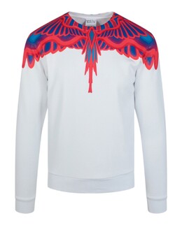 Marcelo Burlon: Белый свитер  Wings