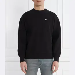 Tommy Hilfiger: Чёрная толстовка 