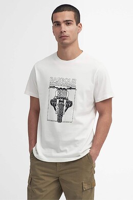Barbour: Белая футболка  International