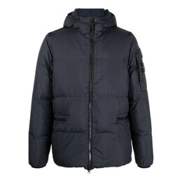 Stone Island: Синяя куртка  Crinkle Reps