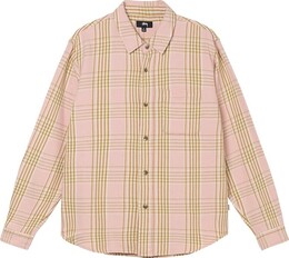 Stussy: Розовая рубашка 