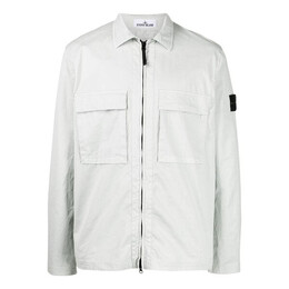 Stone Island: Белая куртка  Compass
