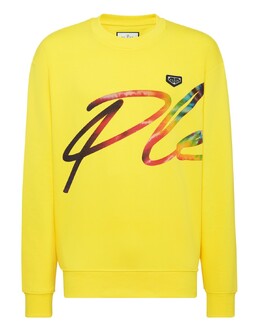 Philipp Plein: Жёлтая толстовка  Signature