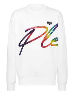 Philipp Plein: Белая толстовка  Signature