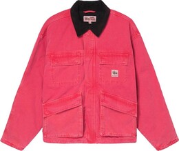 Stussy: Розовая куртка 