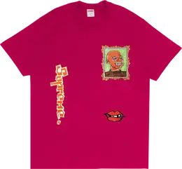 Supreme: Розовая футболка  Portrait