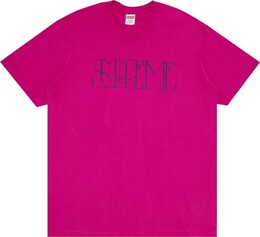 Supreme: Розовая футболка  Trademark