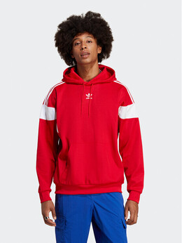 Adidas: Красная толстовка  Adicolor Classics