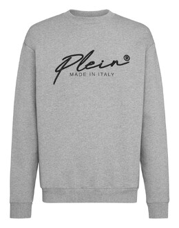 Philipp Plein: Серая толстовка  Signature