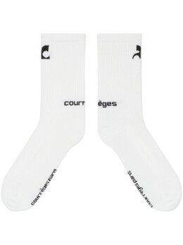 Courreges: Белые носки 