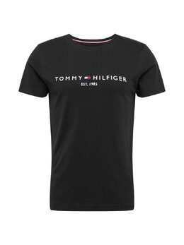 Tommy Hilfiger: Чёрная футболка 