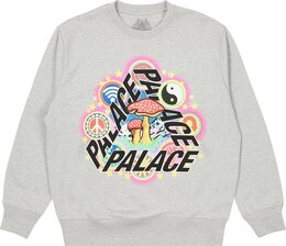 Palace: Серая толстовка 