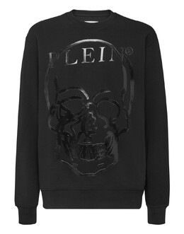 Philipp Plein: Чёрная толстовка  Skull