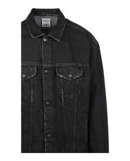 Marcelo Burlon: Чёрная куртка  Tempera Cross