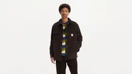 Levi's: Чёрная рубашка 