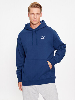 PUMA: Синяя толстовка  Classics