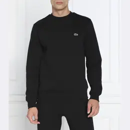 Lacoste: Чёрная толстовка 