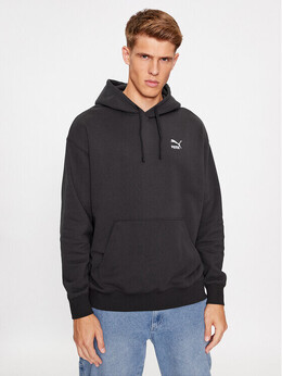 PUMA: Чёрная толстовка  Classics