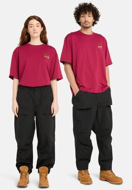 Timberland: Футболка с принтом 