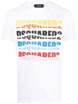 Dsquared2: Белая футболка 
